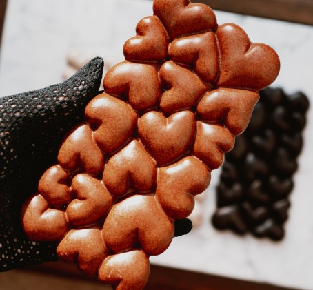 Мастер-класс от "Latte Šokolāde" - изготовление шоколадных плиточек