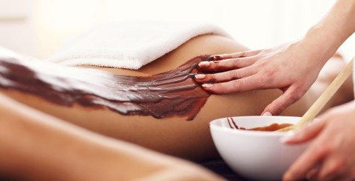 SPA-ритуал белый шоколад с карамелью в салоне L SANTE