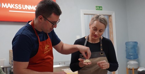 Мастер-класс по хинкали и хачапури от