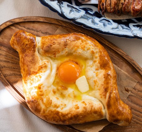 Hinkāļu un hačapurī meistarklase no "Makss un Morics"