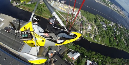 Полет на дельтаплане над Ригой + ФОТО (15 мин.)