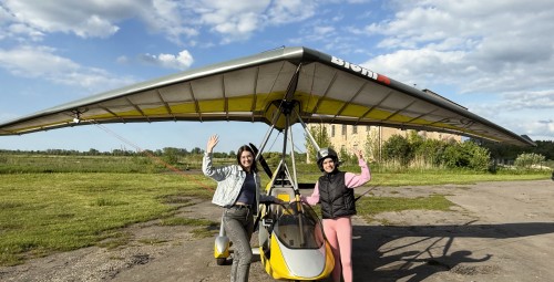 Полет на дельтаплане над Ригой + ФОТО (15 мин.)