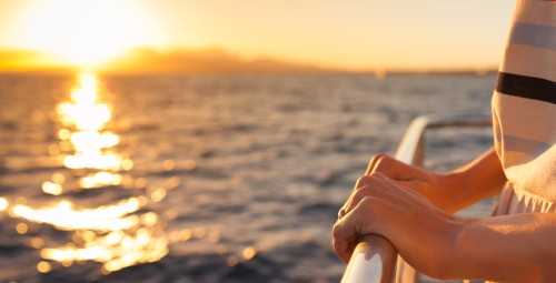 Прогулка на кораблике по Риге на закате для двоих