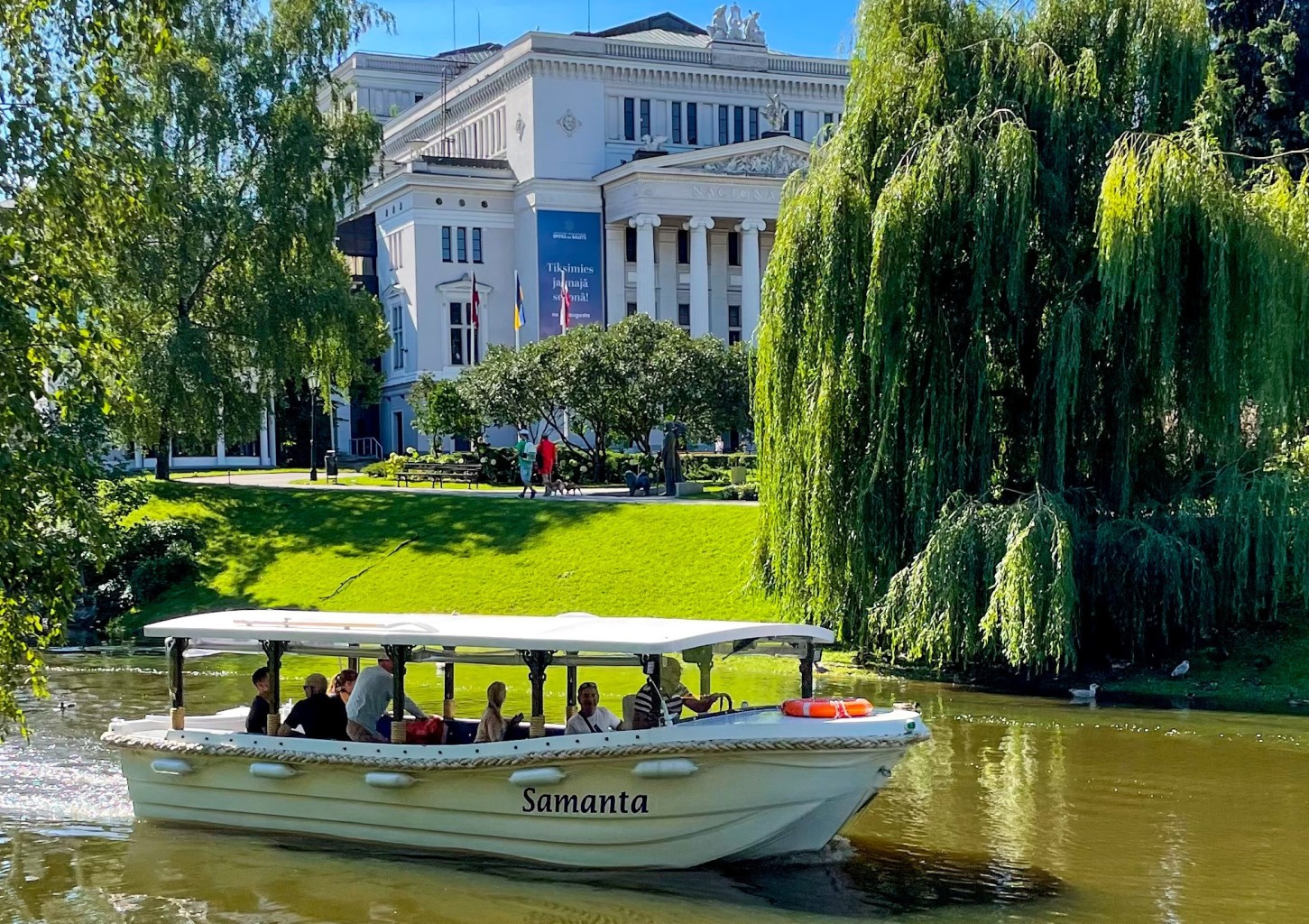 Privāts brauciens ar kuģīti "Samanta" Rīgā (līdz 20 pers.)
