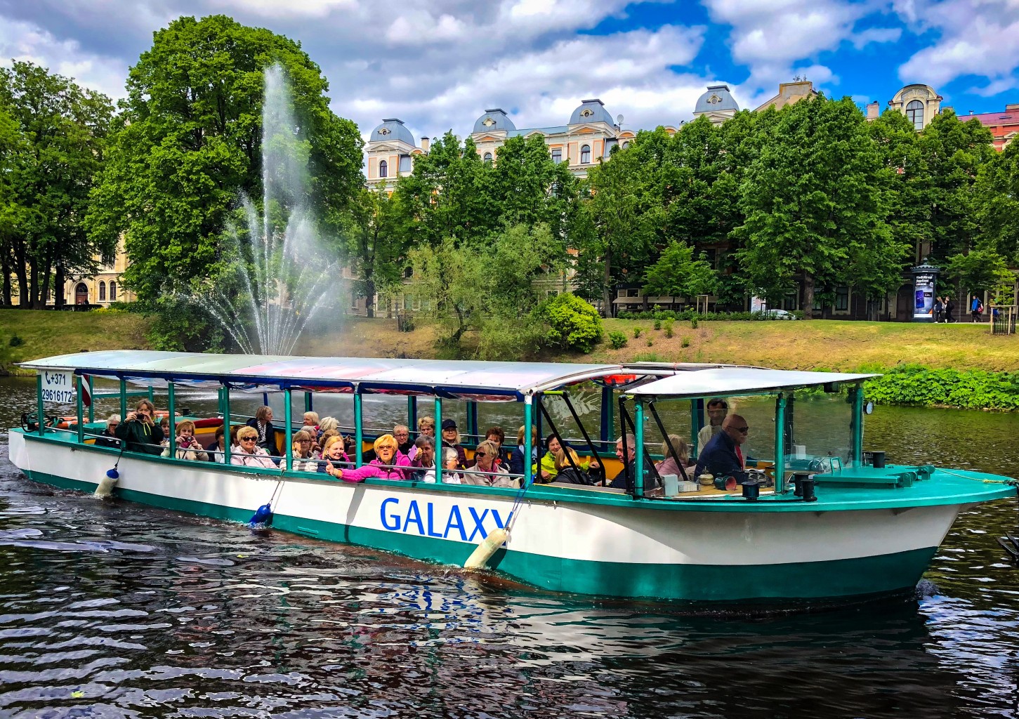 Privāts brauciens ar kuģīti "Galaxy" Rīgā (līdz 40 pers.)