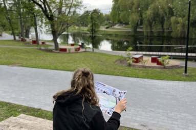 Игра с фото ориентированием – экспедиция по Валмиере