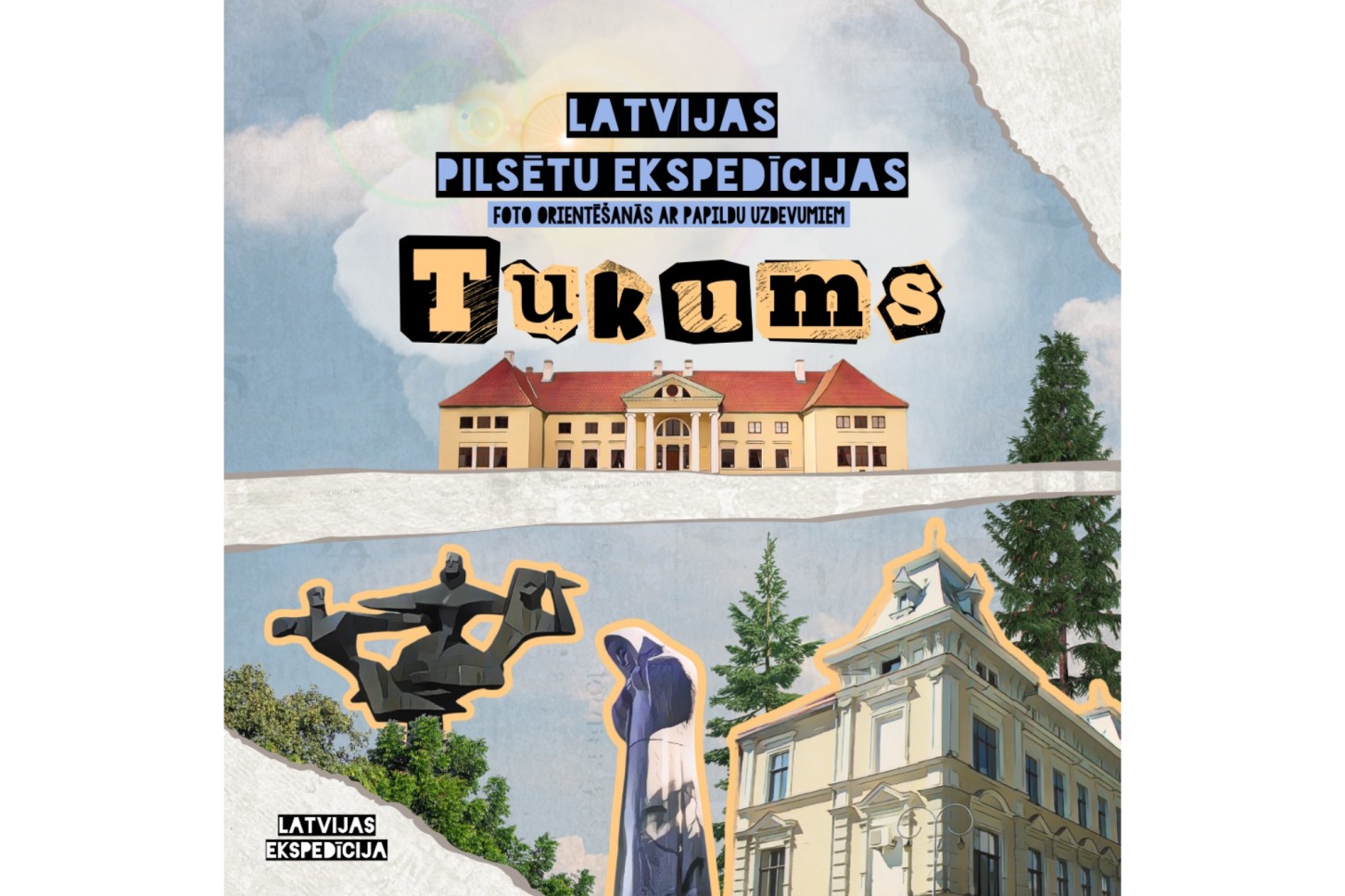 Foto orientēšanās spēle – Tukuma ekspedīcija