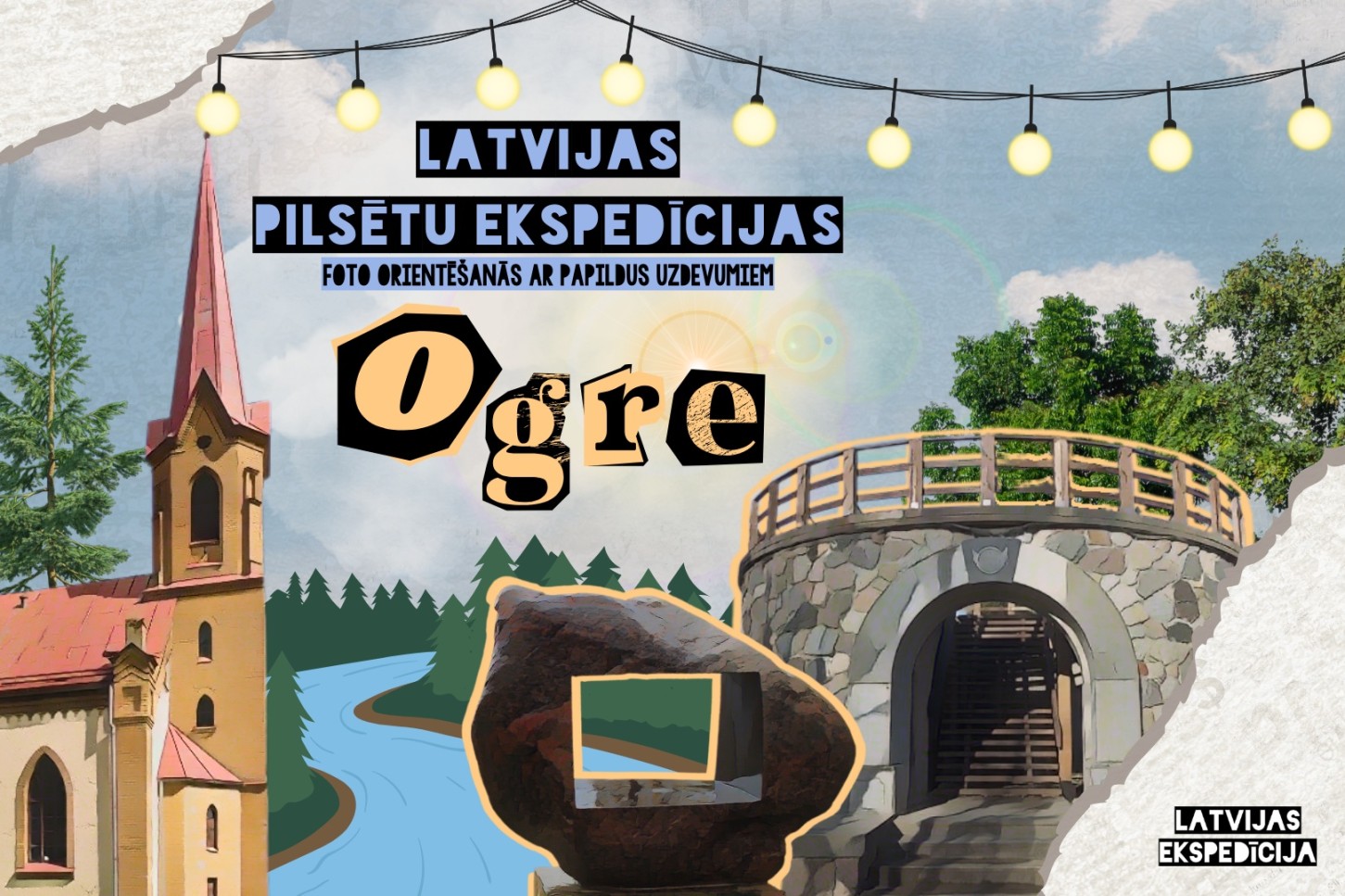 Foto orientēšanās spēle – Ogres ekspedīcija