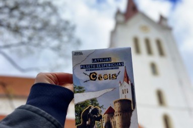 Игра с фото ориентированием – экспедиция по Цесису