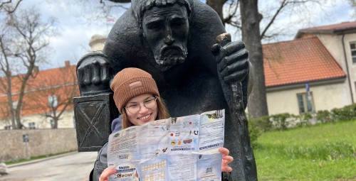 Игра с фото ориентированием – экспедиция по Цесису