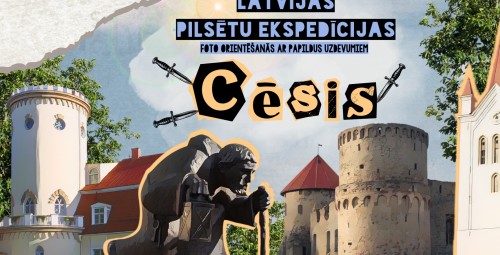 Игра с фото ориентированием – экспедиция по Цесису