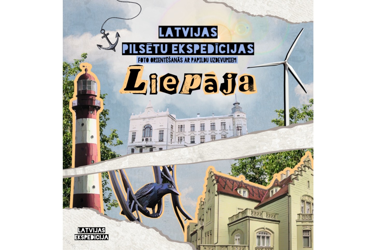 Foto orientēšanās spēle – Liepājas ekspedīcija