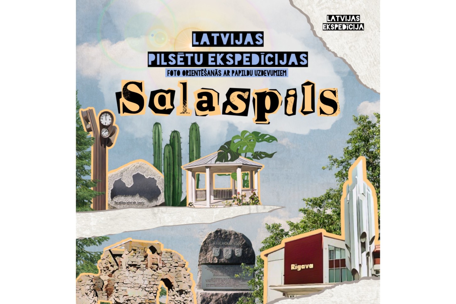 Foto orientēšanās spēle – Salaspils ekspedīcija