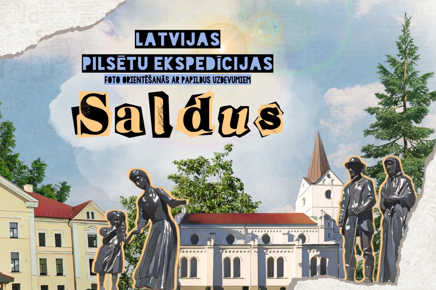 Foto orientēšanās spēle – Saldus ekspedīcija