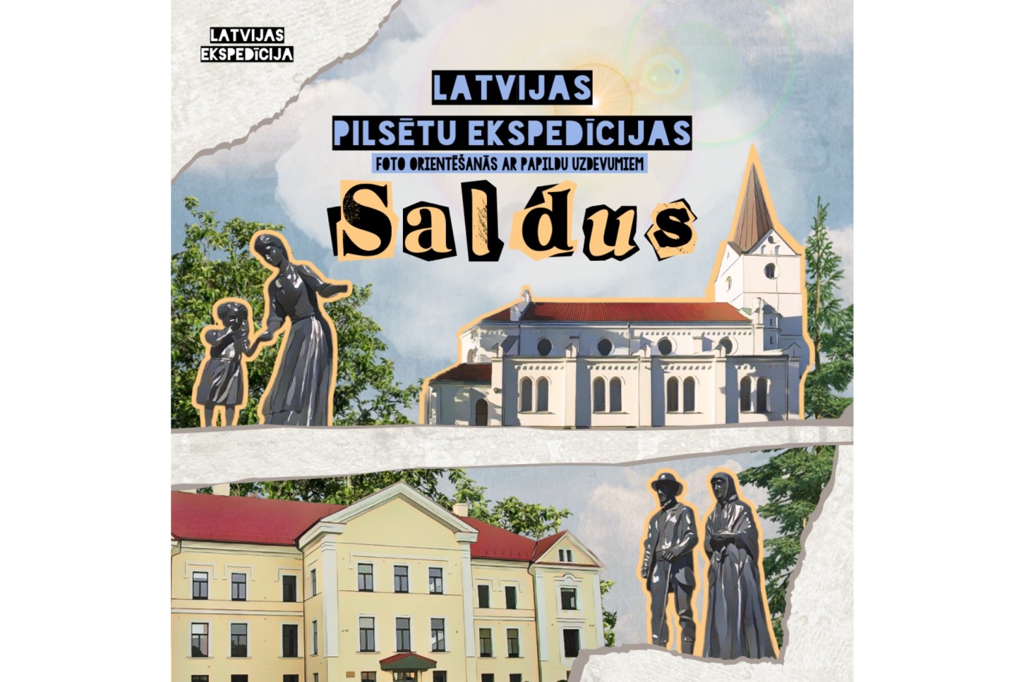 Foto orientēšanās spēle – Saldus ekspedīcija