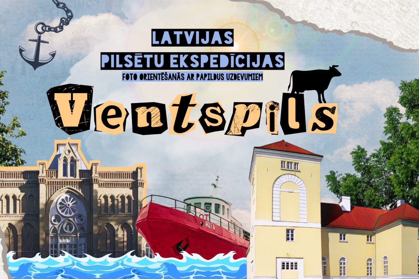 Foto orientēšanās spēle – Ventspils ekspedīcija