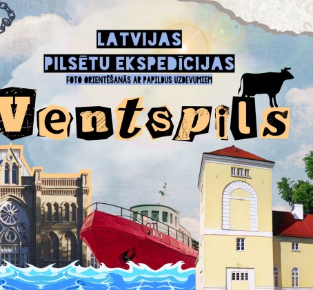Игра с фото ориентированием – экспедиция по Вентспилсу