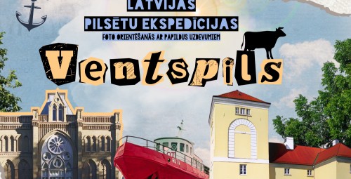 Игра с фото ориентированием – экспедиция по Вентспилсу