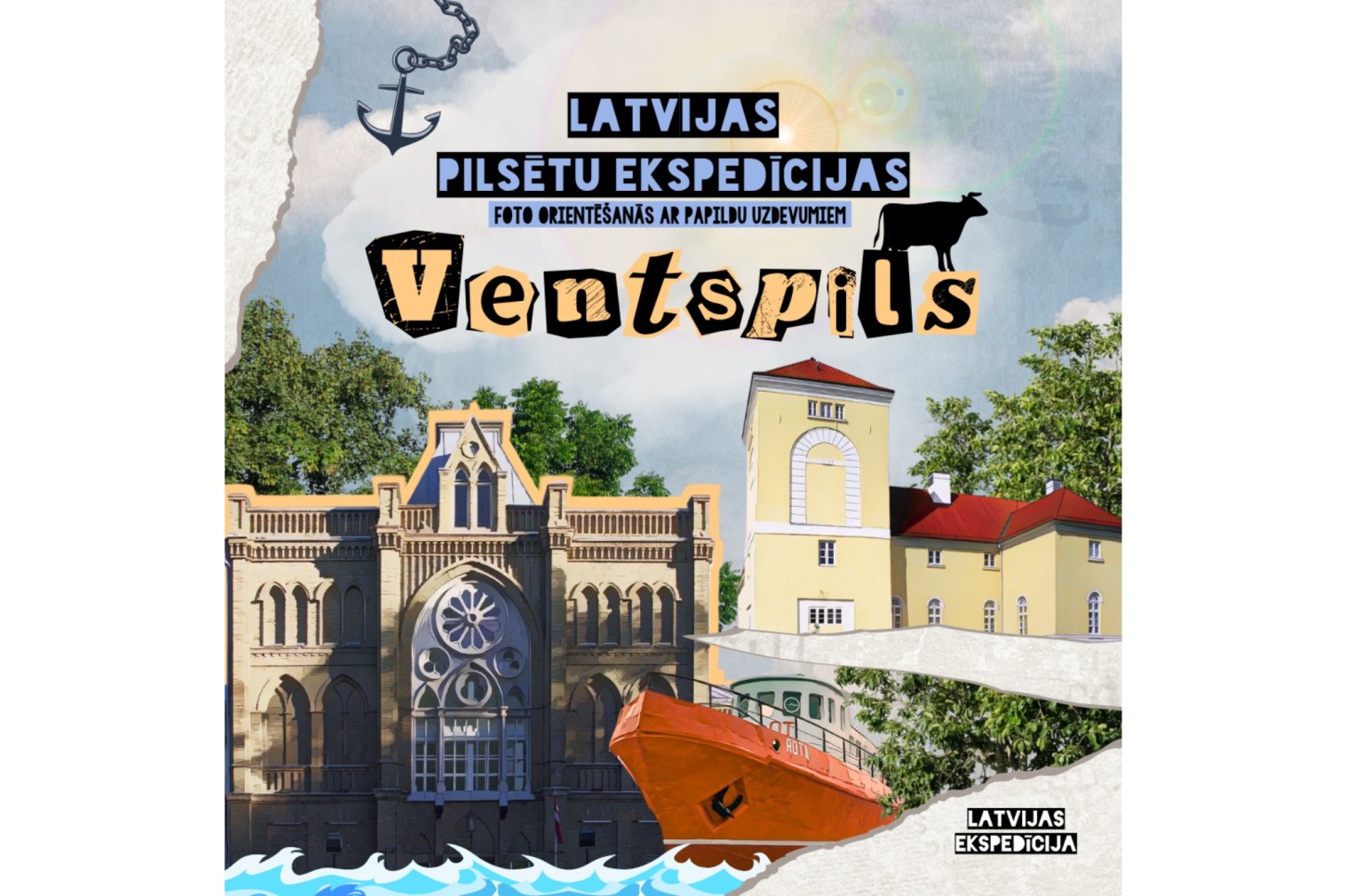 Foto orientēšanās spēle – Ventspils ekspedīcija