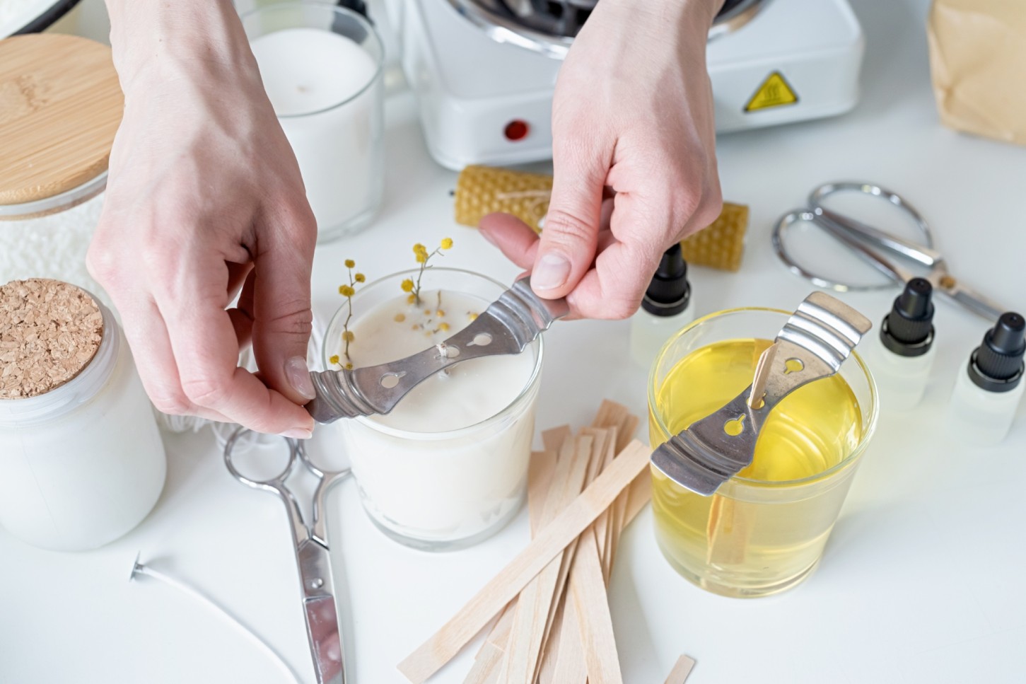 Individuālā sveču meistarklase diviem – MarMar Candles