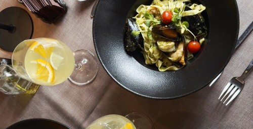 Итальянский ужин с вином и десертом для двоих – Da Roberta