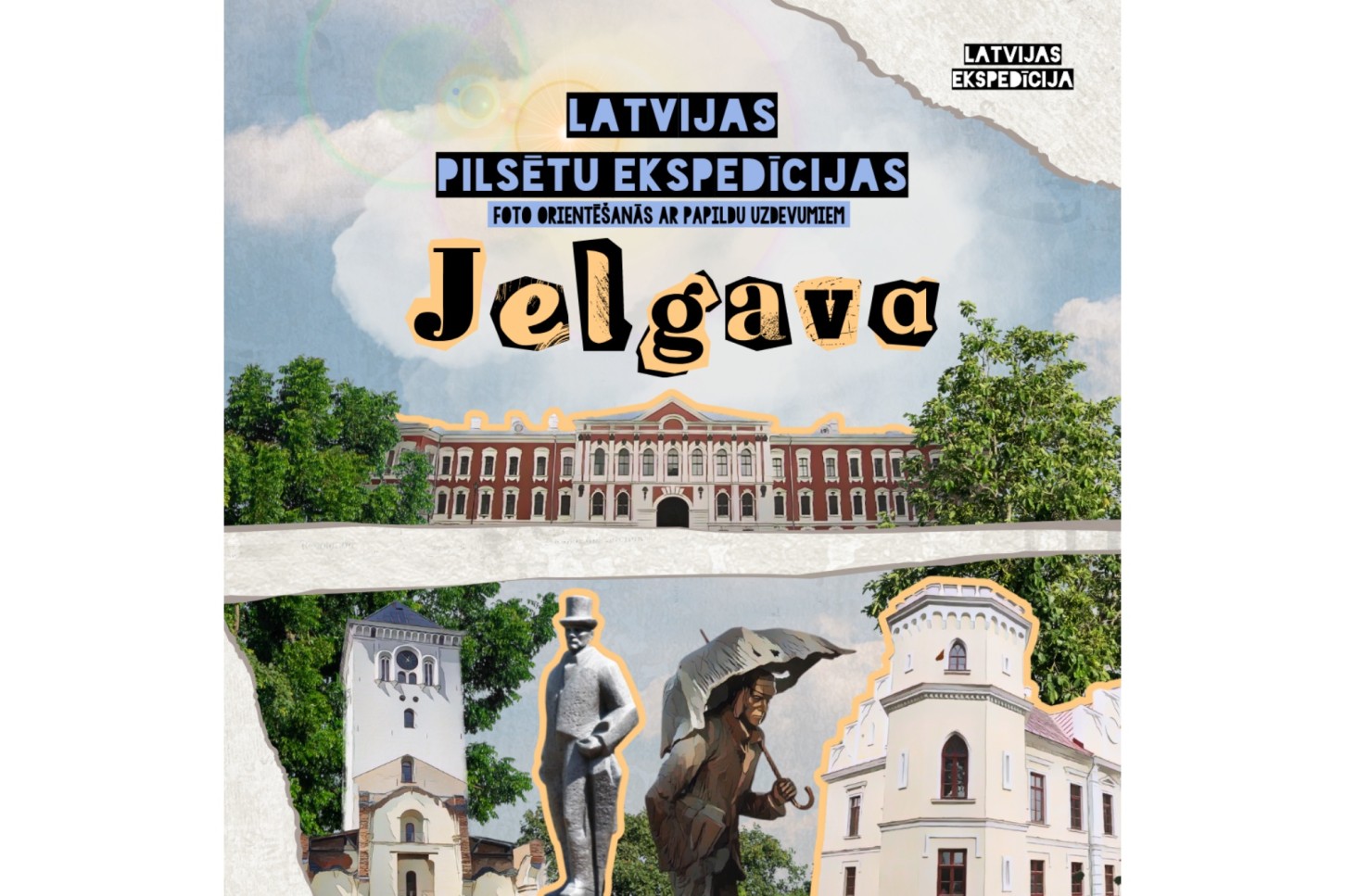 Foto orientēšanās spēle – Jelgavas ekspedīcija