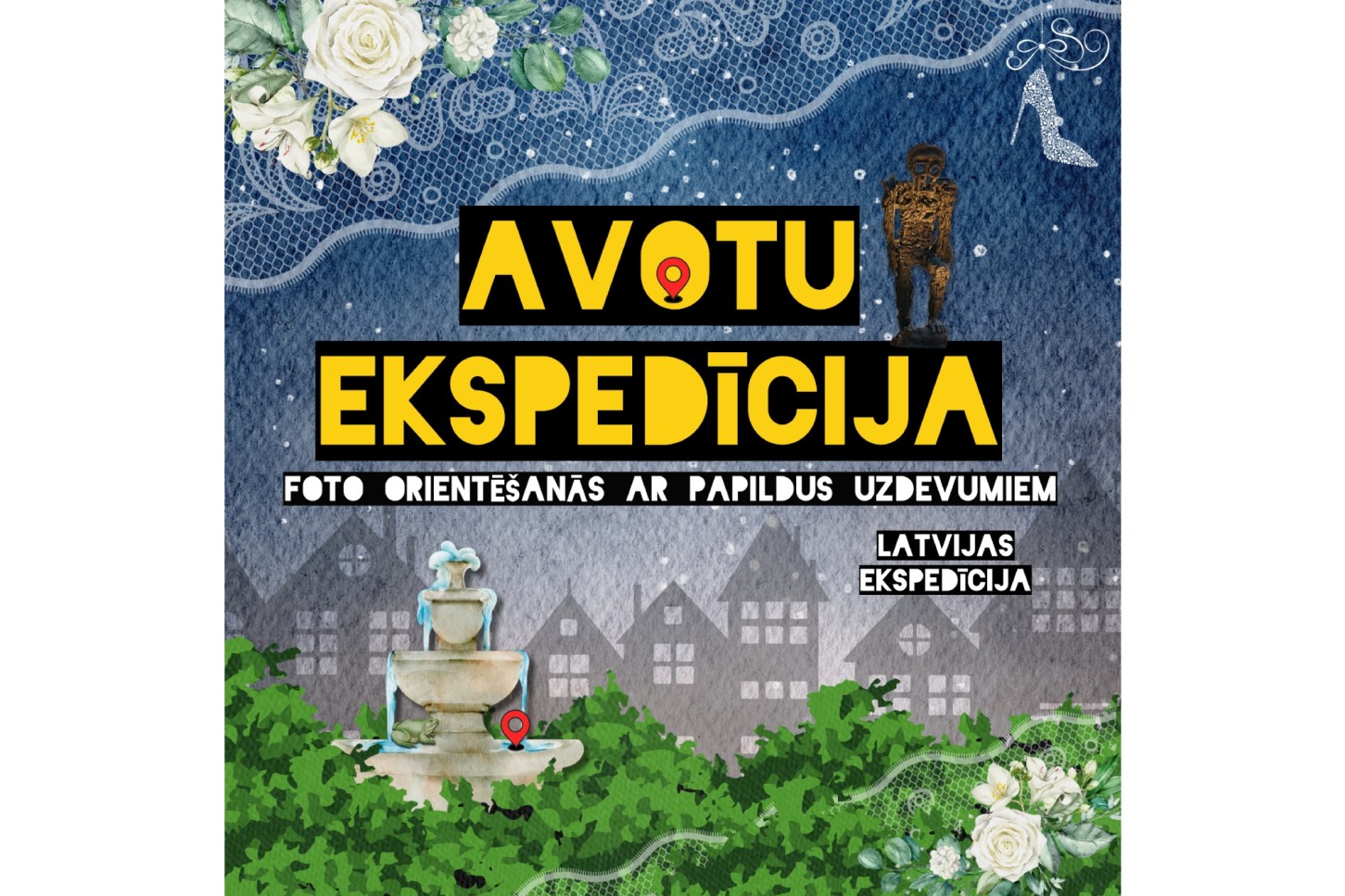 Piedzīvojumu spēle, foto orientēšanās - Avotu ekspedīcija