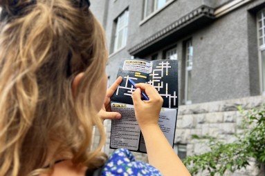 Игра с фото ориентированием - экспедиция Тихому центру Риги