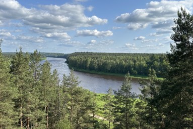 Zirgu izjāde Latgalē – Daugavas loku burvība diviem (3,5km)