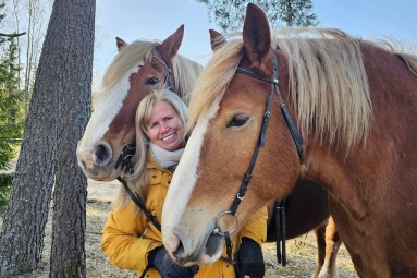 Zirgu izjāde Latgalē – Daugavas loku burvība diviem (3,5km)