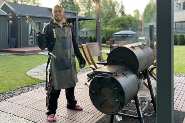 Dienas atpūta Pierīgā: malkas pirtiņa un kubls kompānijai