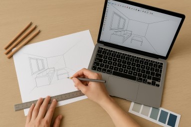 Klātienes interjera dizaina kurss (1 mēnesis)