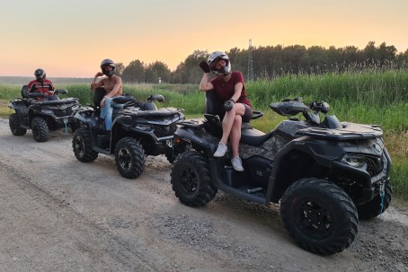Aktīvā atpūta ar kvadracikliem Rīgā – 1 st., 2-4 personām