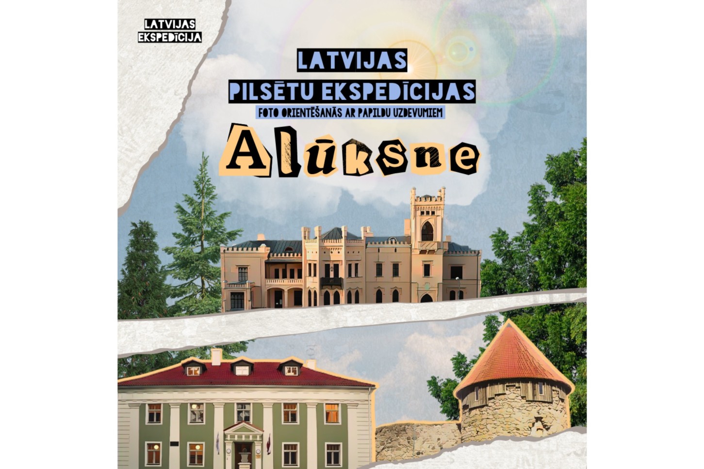 Foto orientēšanās spēle – Alūksnes ekspedīcija