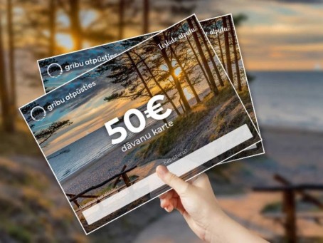 Gribu Atpūsties dāvanu karte