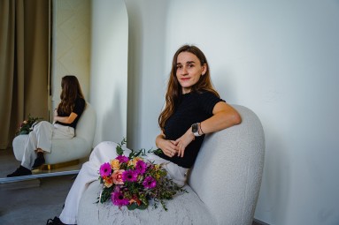 Flowers x bubbles – ziedu meistarklase Lemont studio Rīgā