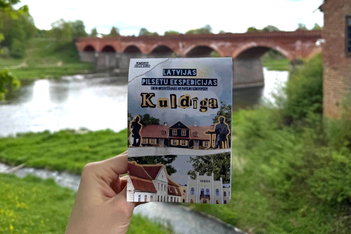 Игра с фото ориентированием – экспедиция по Кулдиге
